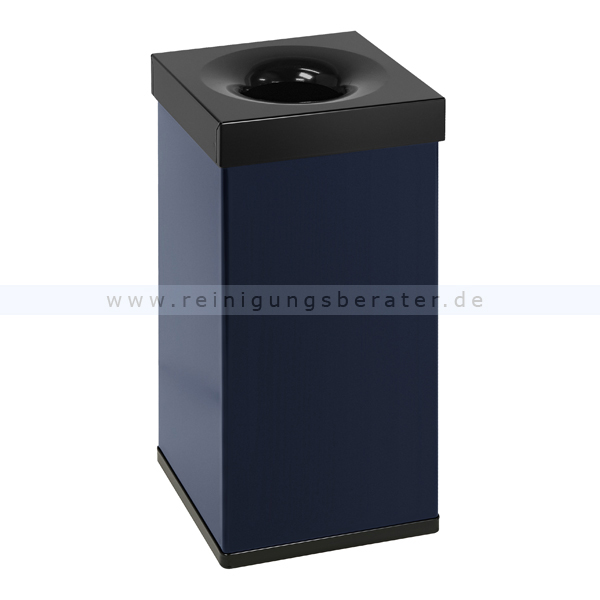 Papierkorb Carro Flame 55 L Blau-Schwarz