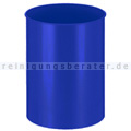 Papierkorb Metall 30 L blau