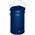 Zusatzbild Papierkorb VAR Mülleimer feuersicher Behälter 25 L blau