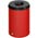 Zusatzbild Papierkorb VAR Mülleimer feuersicher Stahlblech 50 L rot