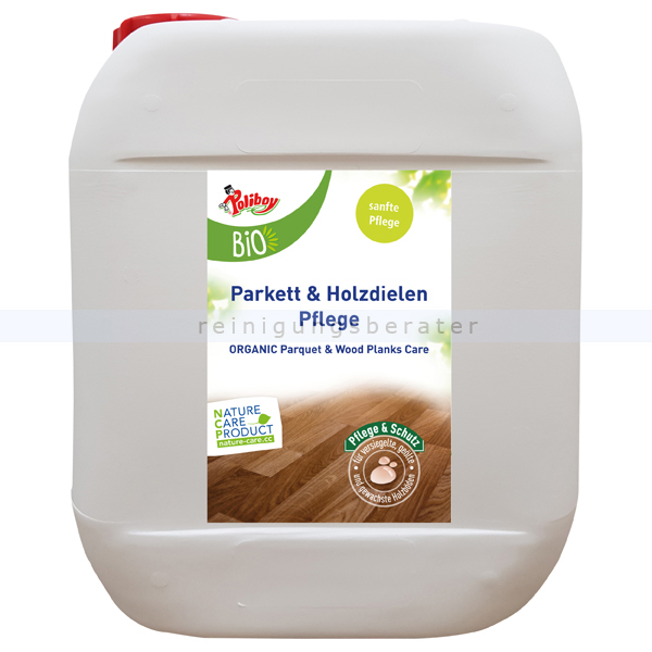 Parkettreiniger Poliboy Bio Parkett Holzdielen Pflege 5 L