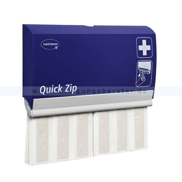 Pflasterspender Hartmann Box mit detectable Fingerverbänden