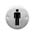Zusatzbild Piktogramm Simex für Männer-Toiletten Edelstahl