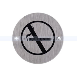 Piktogramm Simex für Nichtraucherbereiche Edelstahl