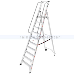 Profi-Stehleiter Hailo ChampionsLine P225 plus mit 10 Stufen