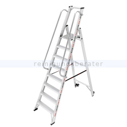 Profi-Stehleiter Hailo ChampionsLine P225 plus mit 8 Stufen