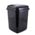 Zusatzbild Push-Deckeleimer Quatro aus Kunststoff 12 L, schwarz