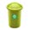 Zusatzbild Push-Deckeleimer Top 50 L, grün mit Aufdruck Glas