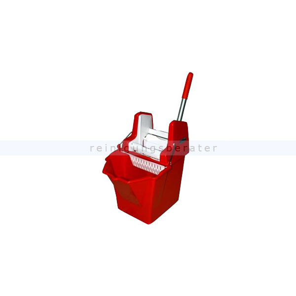 Putzeimer Cleanboy mit Presse, rot 15 L