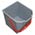 Zusatzbild Putzeimer für Reinigungswagen 18 L grau mit rotem Griff