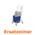 Zusatzbild Putzeimer für Reinigungswagen Arcora Ersatzeimer blau 25 L
