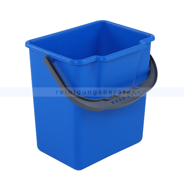 Putzeimer für Reinigungswagen Bayersan Eimer 6 L blau