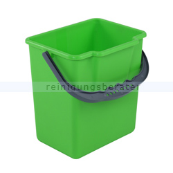 Putzeimer für Reinigungswagen Bayersan Eimer 6 L grün