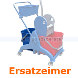 Putzeimer für Reinigungswagen Ersatzeimer blau 25 L
