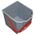 Zusatzbild Putzeimer für Reinigungswagen Kowa Profi 25 L grau rot