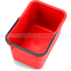 Putzeimer für Reinigungswagen Numatic 16 L Mopeimer rot