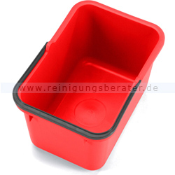 Putzeimer für Reinigungswagen Numatic 17 L Mopeimer rot