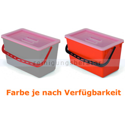 Putzeimer für Reinigungswagen Numatic mit Deckel 22 L rot