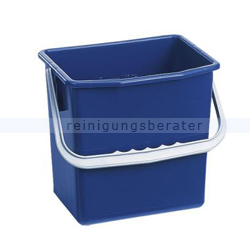 Putzeimer für Reinigungswagen Pfennig Eimer 6 L blau
