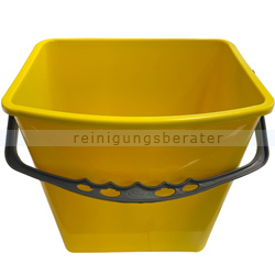 Putzeimer für Reinigungswagen RMV Eimer 6 L gelb