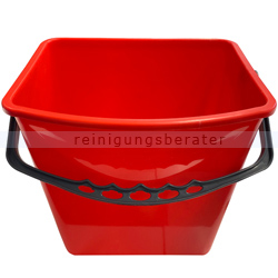 Putzeimer für Reinigungswagen RMV Eimer 6 L rot