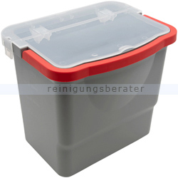 Putzeimer für Reinigungswagen Sprintus 6 L rot