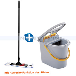 Putzeimer Mop-Set Sprintus Click to Mop 40 cm mit Wischeimer