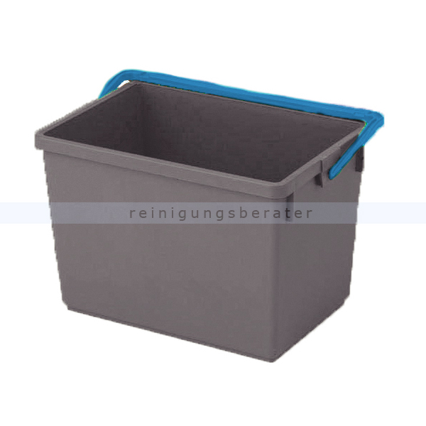 Putzeimer Numatic 10-Liter, grau mit Henkel blau