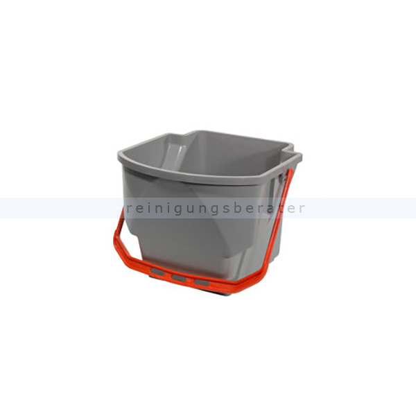 Putzeimer Numatic 16 L Mopeimer grau mit rotem Henkel
