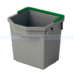 Putzeimer Numatic 5-Liter, grau mit Henkel grün