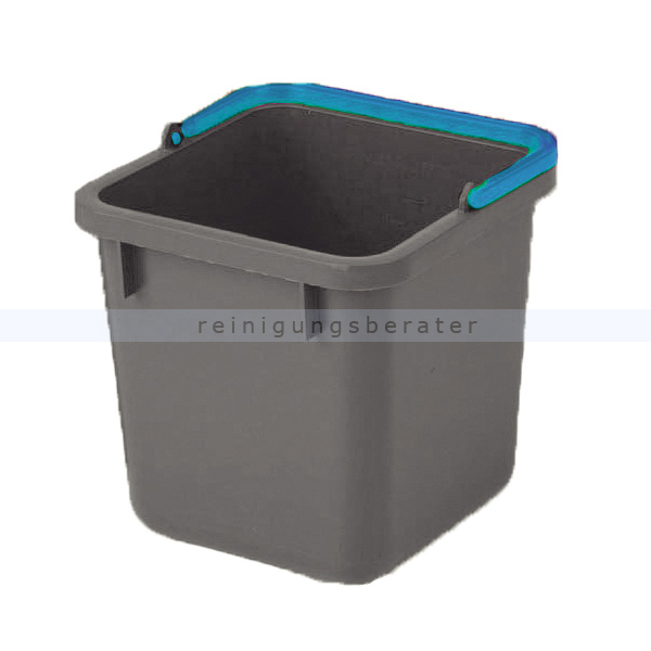 Putzeimer Numatic 6-Liter, grau mit Henkel blau