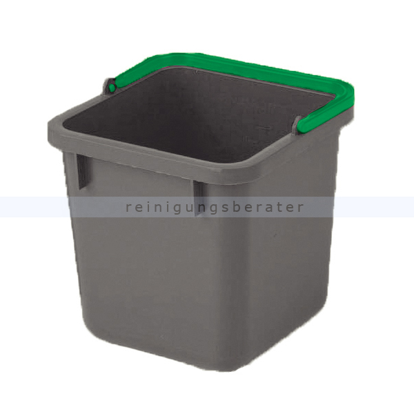 Putzeimer Numatic 6-Liter, grau mit Henkel grün