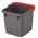 Zusatzbild Putzeimer Numatic 6-Liter, grau mit Henkel rot