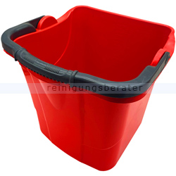 Putzeimer ReinigungsBerater für Reinigungswagen 25 L rot