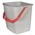 Zusatzbild Putzeimer Sprintus Kunststoff 17 L grau mit rotem Henkel