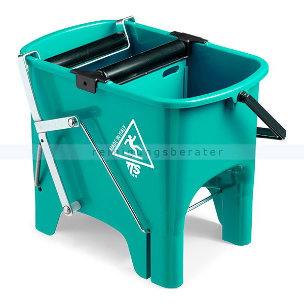 Putzeimer TTS Squizzy 15 L mit zwei Rollenpressen