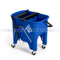 Putzeimer TTS Squizzy Roll 15 L blau mit zwei Rollenpressen