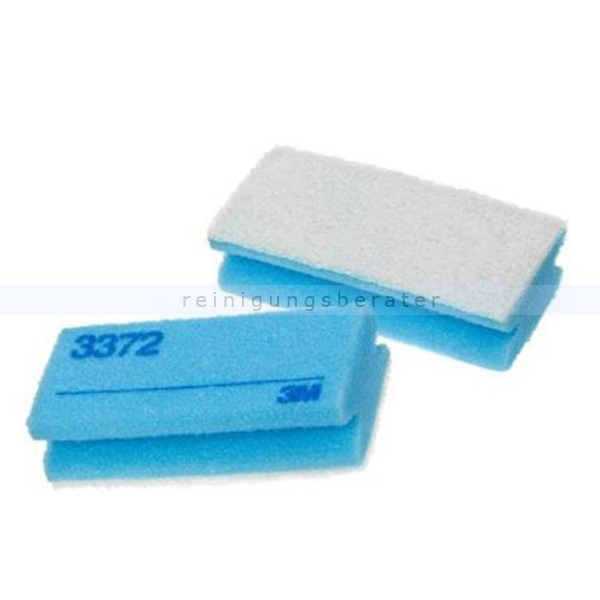 Putzschwamm 3M Scotch Brite 3372 kratzfrei blau/weiß