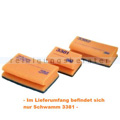 Putzschwamm 3M Scotch Brite 3381 orange/grün