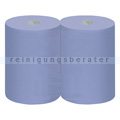 Putztuchrolle 3-lagig 2 x 180 m blau
