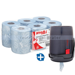 Putztuchrolle Kimberly Clark WypAll L10 AIRFLEX 1-lagig blau