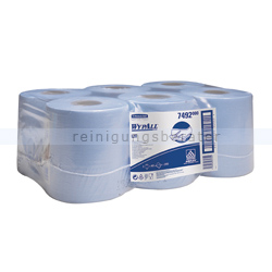 Putztuchrolle Kimberly Clark WYPALL L20 AIRFLEX RCS blau