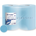 Putztuchrolle Lucart SkyTech 3500 XL 3-lagig blau