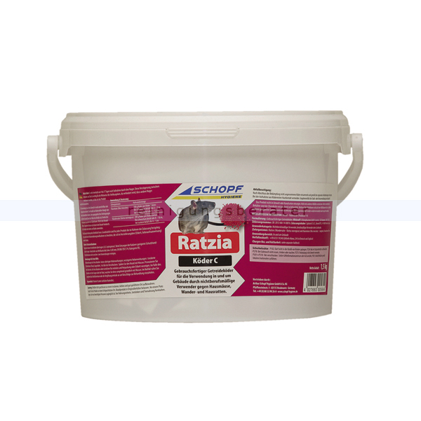 Rattenfänger Schopf Ratzia Köder C 1,5 kg
