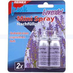 Raumspray Reinex Mini Spray Nachfüller Lavendel 2 x 10 ml