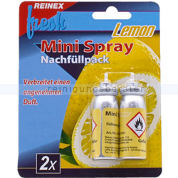 Raumspray Reinex Mini Spray Nachfüller Lemon 2 x 10 ml