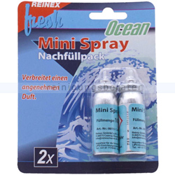 Raumspray Reinex Mini Spray Nachfüller Ocean 2 x 10 ml