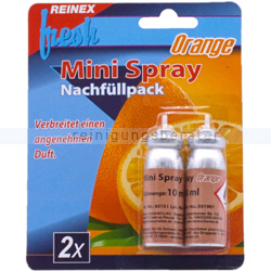 Raumspray Reinex Mini Spray Nachfüller Orange 2 x 10 ml