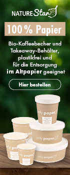 Trinkbecher NatureStar BIO Pappe - bei www.reinigungsberater.de
