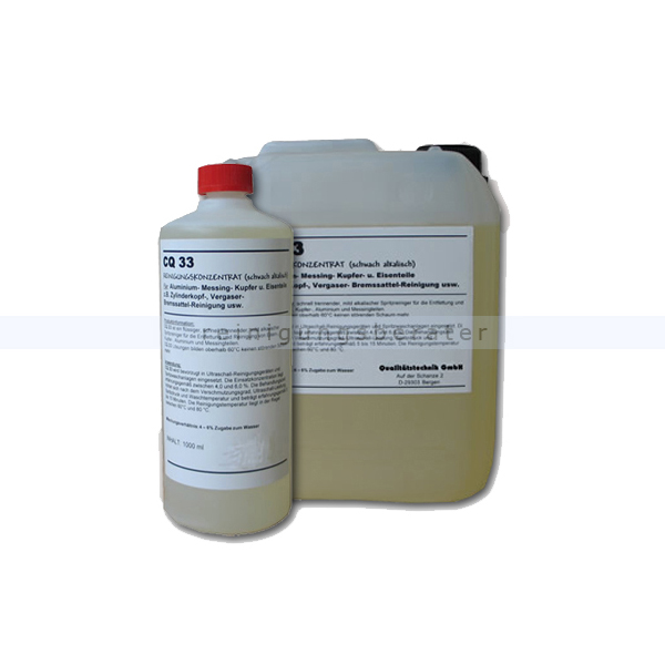 Reinigungslösung QTeck Spezialreiniger CQ 33 5 L
